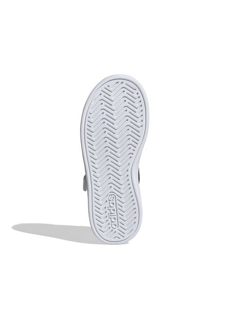 Adidas Grand Court 3.0 Shoes White Black Girls Kids ADIDAS CORE | Sneakers | KH8835-
